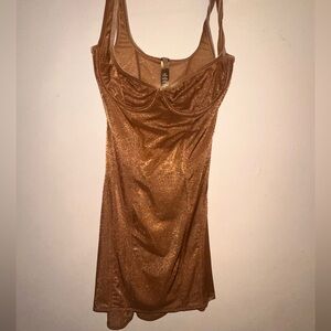 Skims glissenette sheer dress